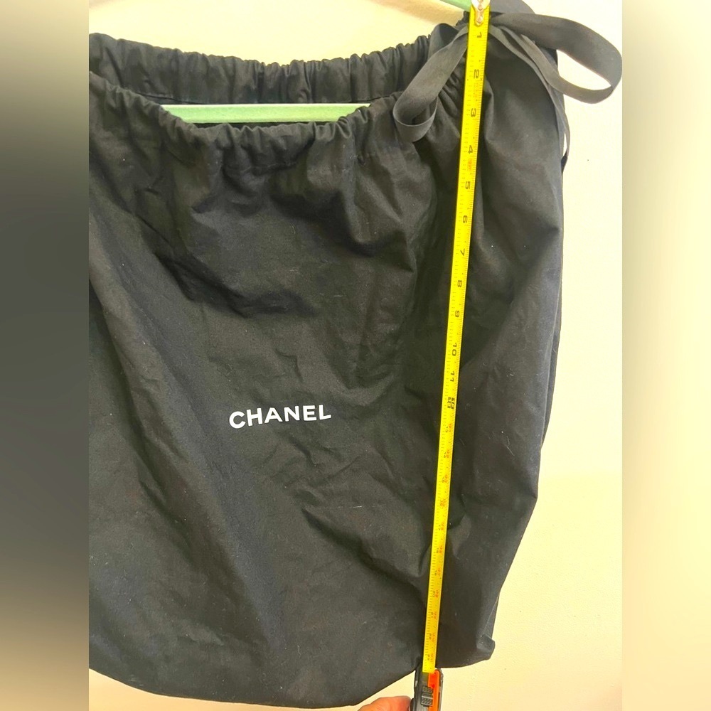 💎💎AUTHENTIC CHANEL Black Drawstring Bag⭐️💎 - Picture 6 of 6